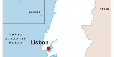 Hauptstadt von Portugal anzeigen
